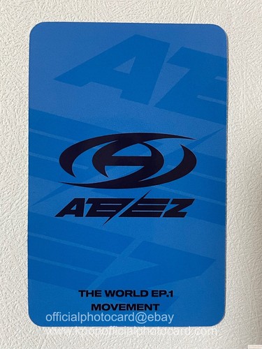 ATEEZ THE WORLD EP.1 MOVEMENT Soundwave POB Vorbestellung Vorteil offizielle Fotokarte - Bild 6 von 18