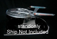 acrylic display stand for Eaglemoss XL NX-01 refit