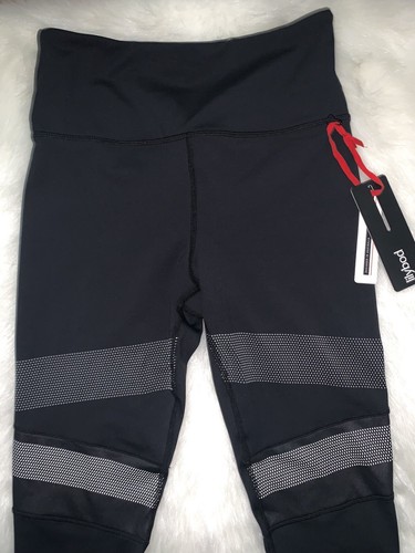 NEW $88 Lilybod Piper Leggings Sz Small Black Signature Fit High Waist Bandier - Picture 6 of 12