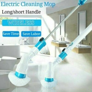 Electric-Spin-Scrubber-Turbo-Scrub-Cleaning-Brush-Cordless-Chargeable-nice