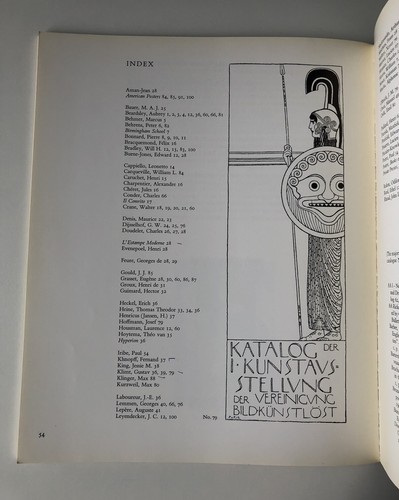 Mackmurdo to Mucha – L’Art Ancien SA Catalogue 65, 1977, Posters & Book - 第 11/12 張圖片