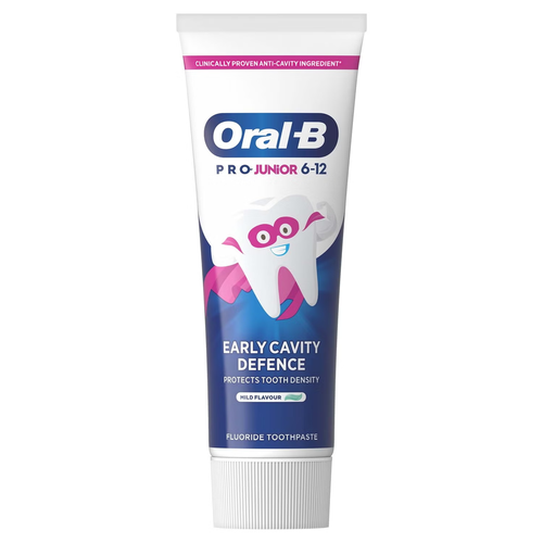 3 x Oral-B Pro Junior Toothpaste 6-12 Years 75ml - Picture 4 of 6