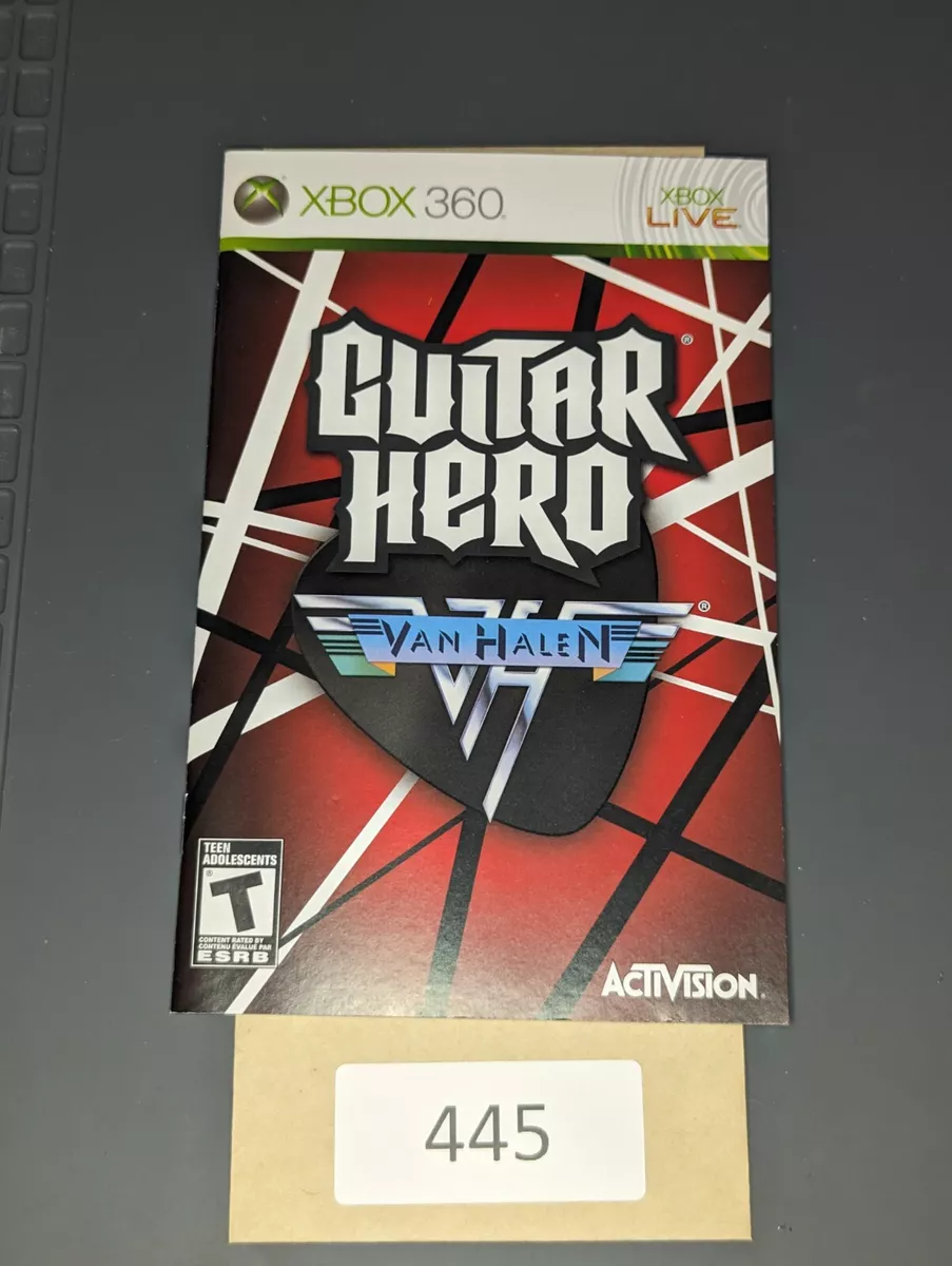 Guitar hero van cheap halen xbox 360