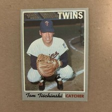 1970 Topps Tom Tischinski # 379 Minnesota Twins Baseball Card