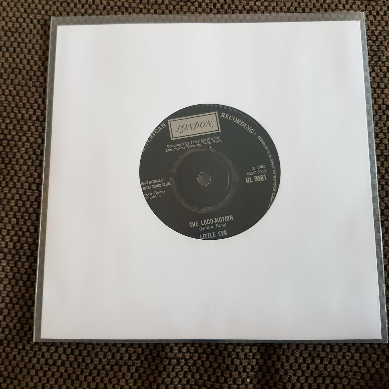 7"" Single Vinyl Eva - The loco-motion UK
