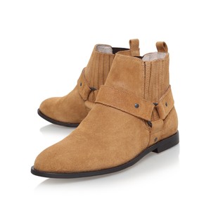kurt geiger tan chelsea boots