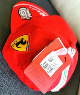 Scuderia Ferrari F1 Charles Leclerc Flatbrim Cap 2020 for