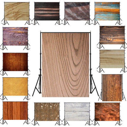 Different Colors Wood Floor Background Cloth Photography Backdrop Prints Decor - Picture 1 of 57