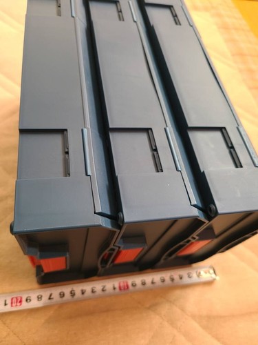 Bosch L-BOX X-MINI3 Box mini Set 266x155x63mm Blue Tool Case New Japan - 第 5/9 張圖片