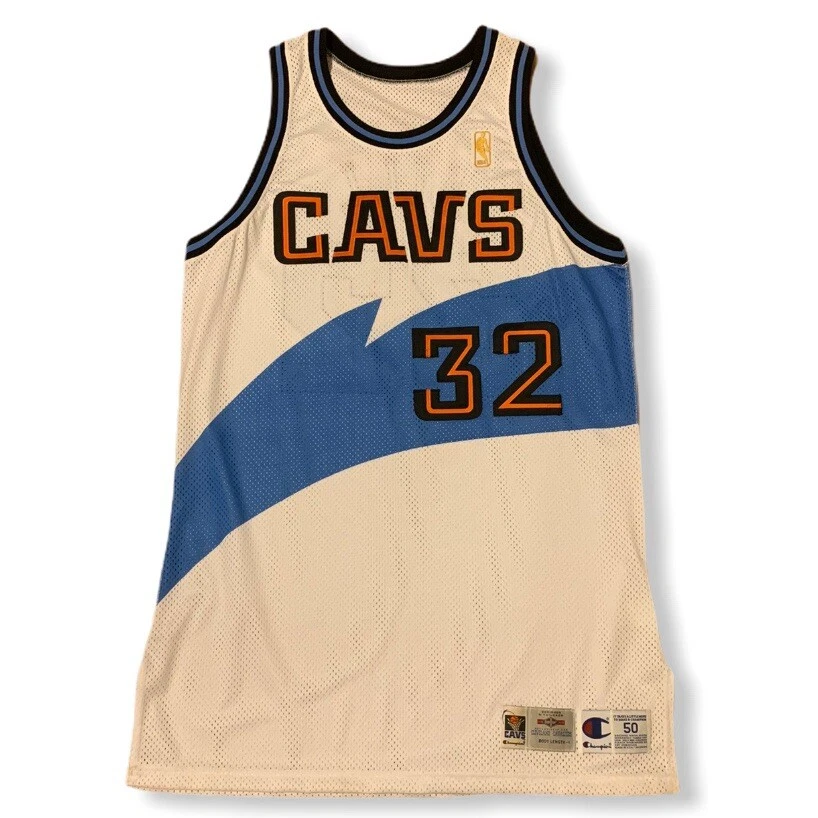 Vintage 1996 97 Tyrone Hill Cleveland Cavaliers Champion NBA