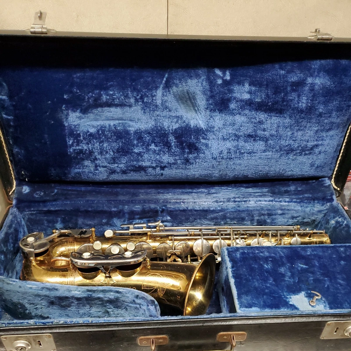 NICE 1904 5 Vintage Evette Schaeffer Paris France Alto Saxophone