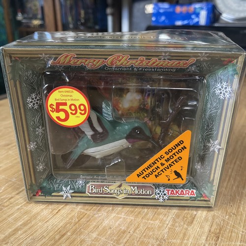 BIRD SONGS IN MOTION Kolibri 2005 Takara - Neu / Sealed -