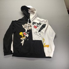 Vintage Kids Looney Tune Hoodie Size Large 11-13