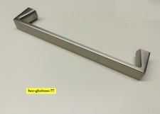 Möbelgriff  201 ALNO Br. 181mm  LA 160, Zinkdruckguss Edelstahl Optik 