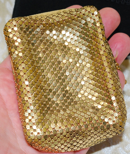 Vintage Pandora Handbag, Whiting & Davis Mesh Coin Purse, Crinoline Purse - Picture 9 of 12