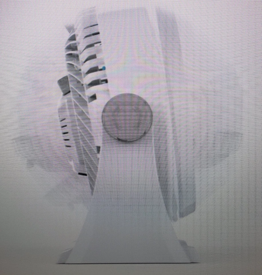 Портативный вентилятор циркулятор воздуха Newair 12 дюймов с поворотом 360*, пол/стена # NFN12AWH00 - Изображение 4 из 4