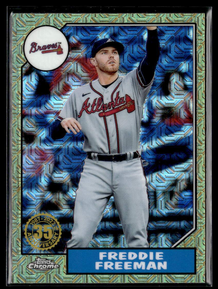 2022 Topps Series 1 - 1987 Topps Chrome Silver Pack Series 1