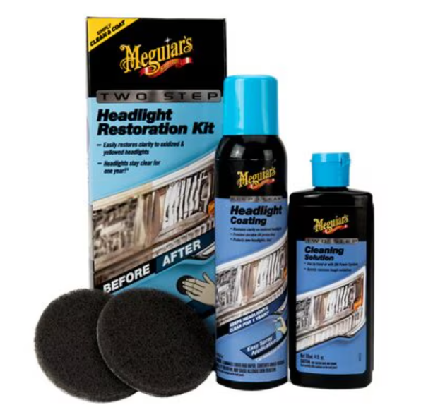 Meguiars Two Step Headlight Restoration Kit G2970EU