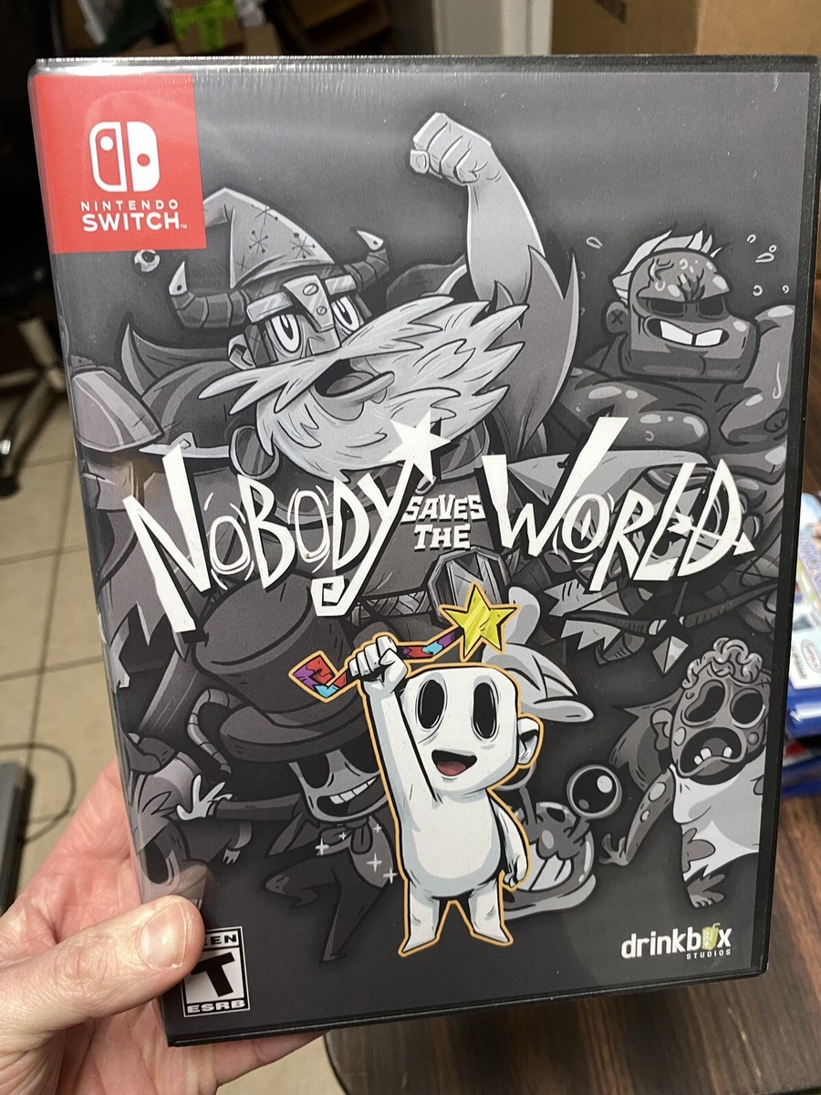 NOBODY SAVES THE WORLD - DELUXE EDITION SWITCH USA NEW LRG