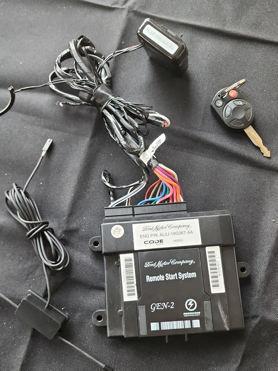 2011 ford escape remote on sale start