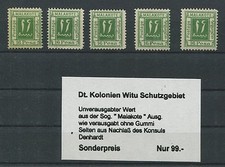 DOA WITU MALAKOTE 16 PESA unverausgabter Wert (*) 5 St&uuml;ck G&Uuml;NSTIG!! m340
