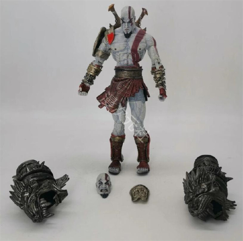 NECA God of War 3 Ultimate KRATOS Action Figure Player Select Sony