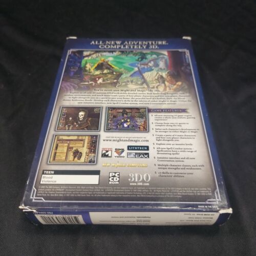 New! Might and Magic IX 9 (3DO, 2002) PC Game Sealed! Factory Sealed. - Picture 11 of 15