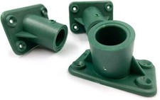 3x Broom Handle Bracket Plastic Sweeping Brush Shaft 15/16” Support 4 Holes