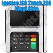 Any Custom Vinyl Skin / Decal Design for the Ingenico iSC Touch 250 - Free Ship!