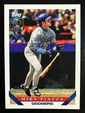 Mike Piazza 2021 Topps Double Headers Baseball Card Los Angeles Dodgers #TDH-15