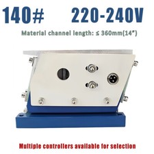 140 Vibrating Plate Feeding Machine Linear Direct Vibration Feeder  Controller