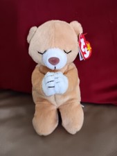 "RARE " Ty Beanie Baby "Hope" Praying Bear 1998/1999 W/tag Errors