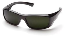 Pyramex Emerge Safety Glasses with Black Frame and IR Shade 5.0 Lens