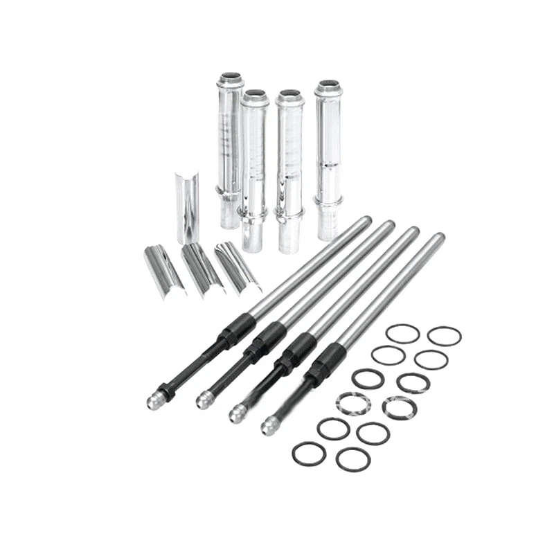 Kit de varilla de empuje y cubierta doble para Harley reemplazo para instalación S&S Quickete EZ Foto 3 de 4
