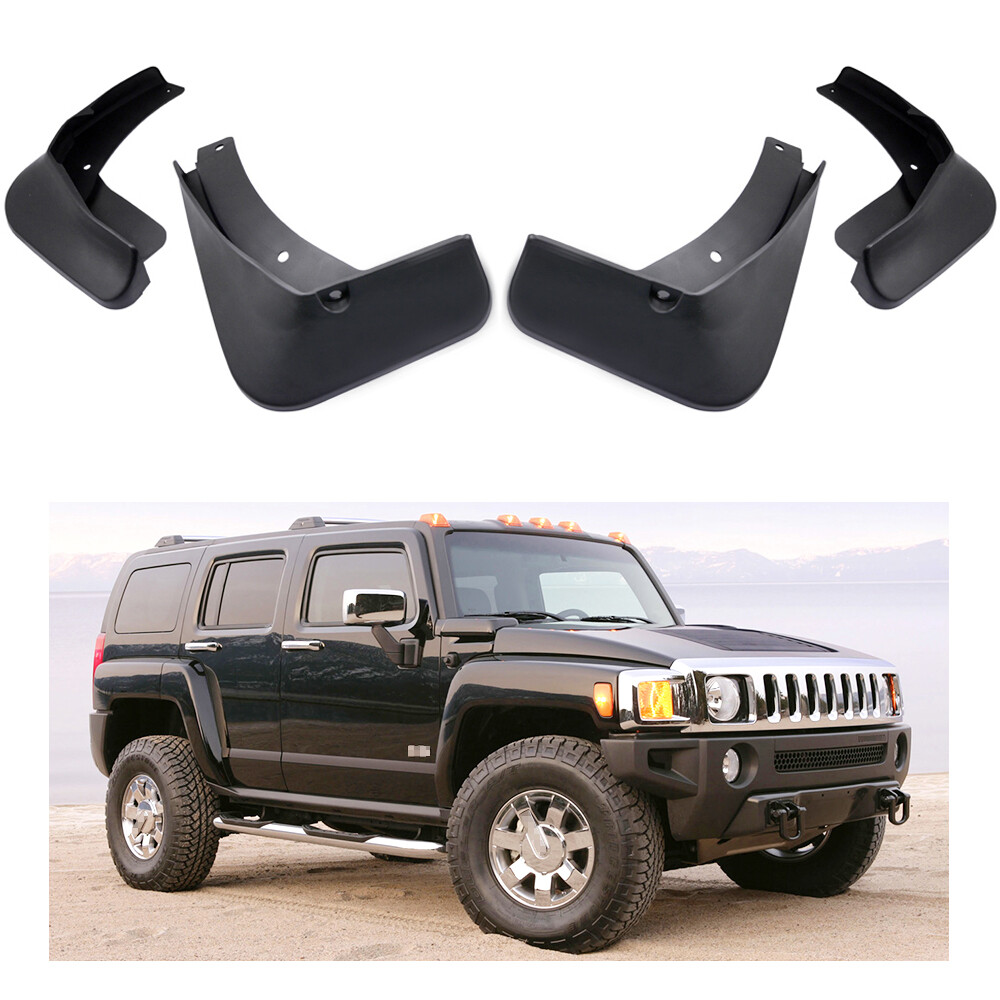 YHTAUTO Set Of 4 Mud Flaps Splash Guards Accessories Replacement For Chevrolet GMC - View #12