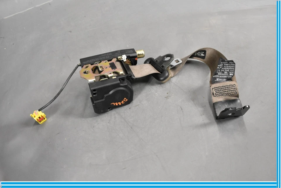 04-09 Jaguar XJ8 XJR Cinturón de seguridad trasero izquierdo lado conductor retractor AMB OEM Foto 2 de 4