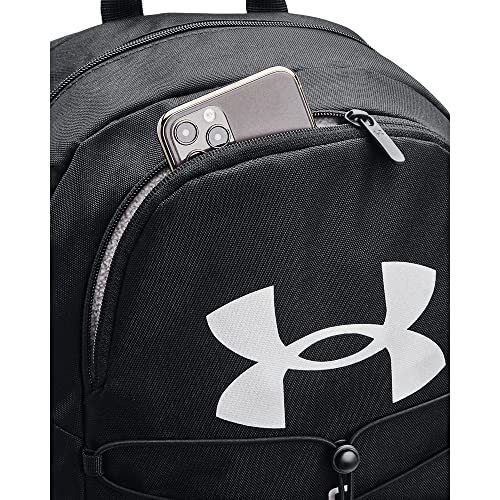 Under Armour Unisex-Adult Hustle Sport Backpack Black (001)/Silver