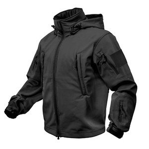 black tactical jacket