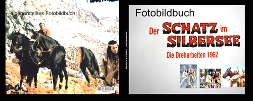 Foto-Filmbuch "der Schatz i.Silb.See", ca. 43 S., ca. 91 Fotos