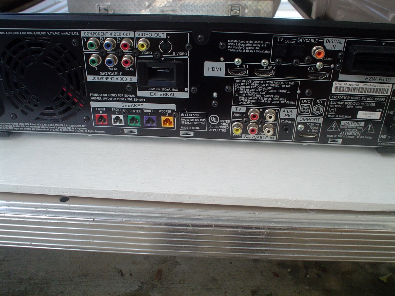 Sony SMaster Digital Amplifier HCDIS1000 eBay