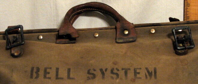 バッグ VINTAGE COAL BAG BELL SYSTEM s-l1200.jpg