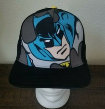 Batman Youth/Men's Graphic Snapback Hat Cap by DC Comics Size OS