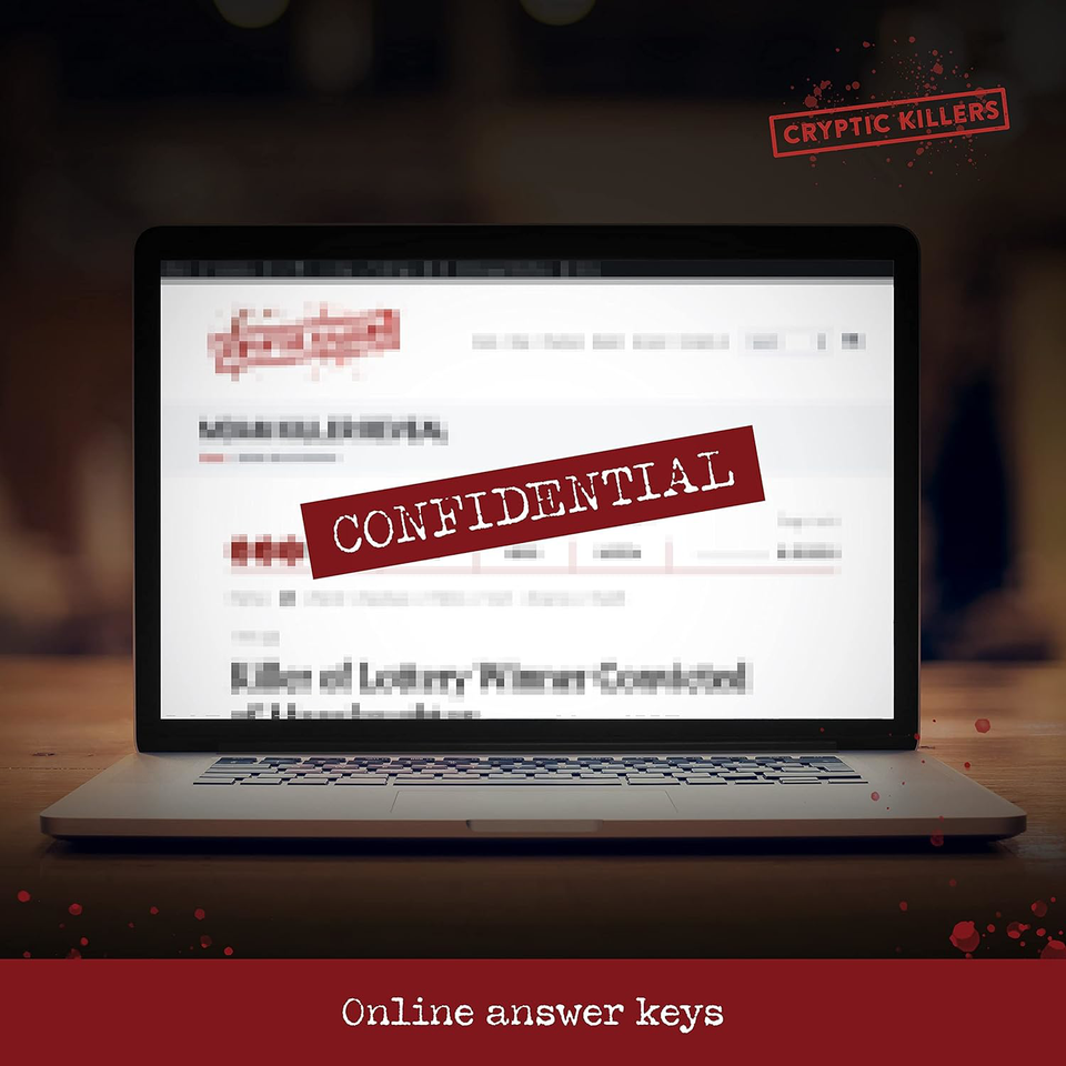 Cryptic Killers Unsolved mystery game Cold Case Files Investigation