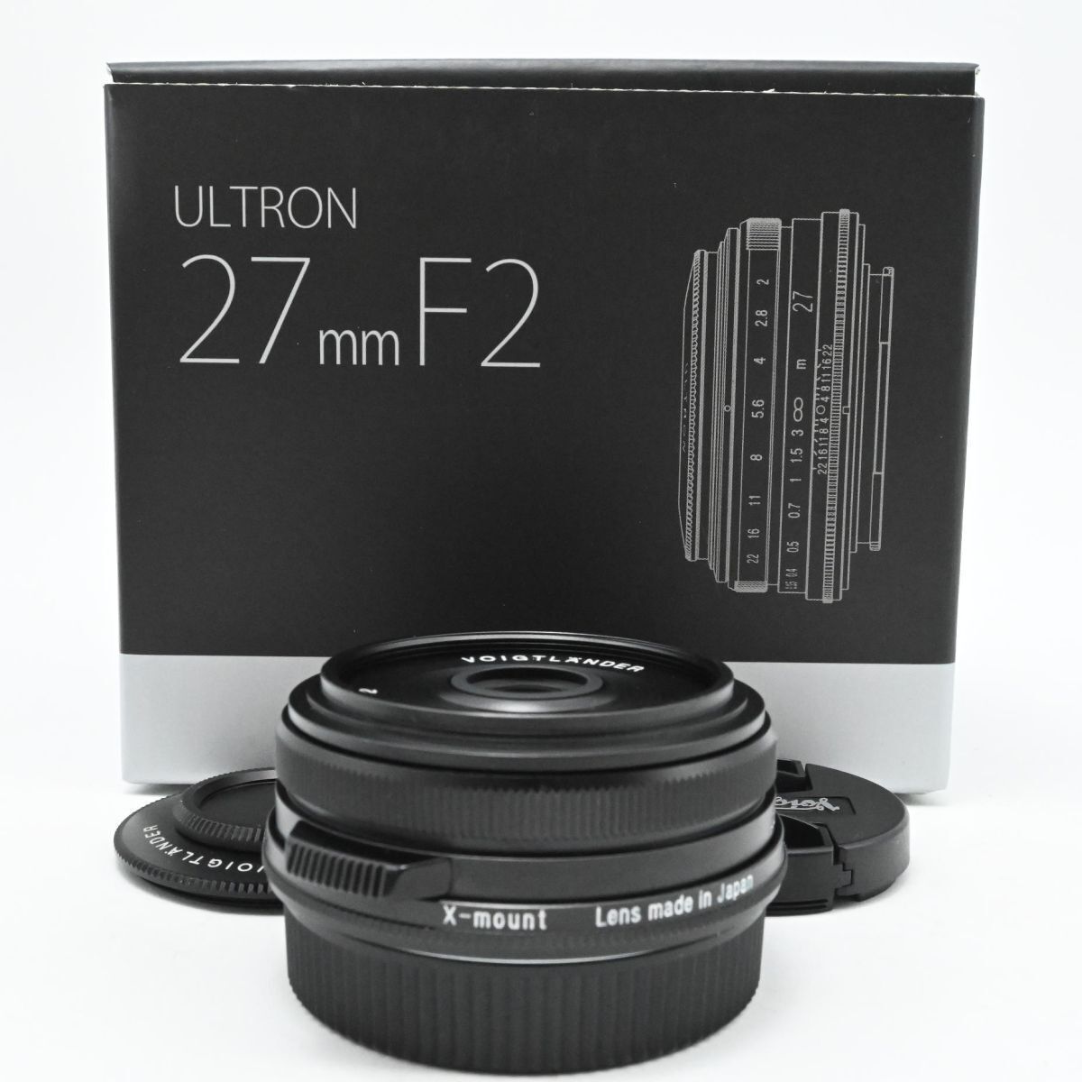 Voigtländer Ultron 27mm F2 Voigtlander ULTRON 27mm F2 FUJIFILM X-Mount Pancake Lens Manual