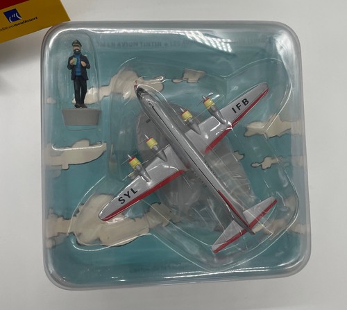 EN AVION TINTIN N°24 L'AVION DE LA SYLDAIR D'OBJECTIF LUNE - Picture 2 of 4