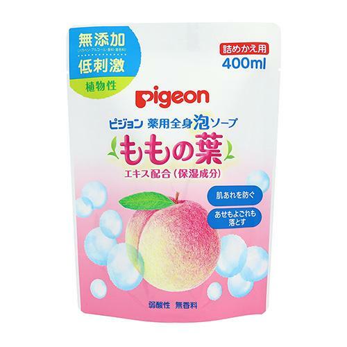 Pigeon - Baby Body Soap Refill with Peach Leaf Extract - 400ml - Picture 1 of 2