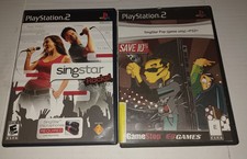 Singstar Rocks PS2 Playstation 2 Game w/ MANUAL & SINGSTAR NO/MANUAL