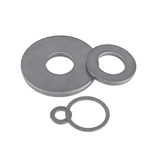 M2 - M24 Metric Flat Washer Gasket Metal Ring Shim Pads - A4 316 Stainless Steel - Picture 3 of 6