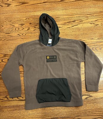 Under Armour Project Rock Veterans Day Fleece Hoodie Mens XL Brown New With  Tags