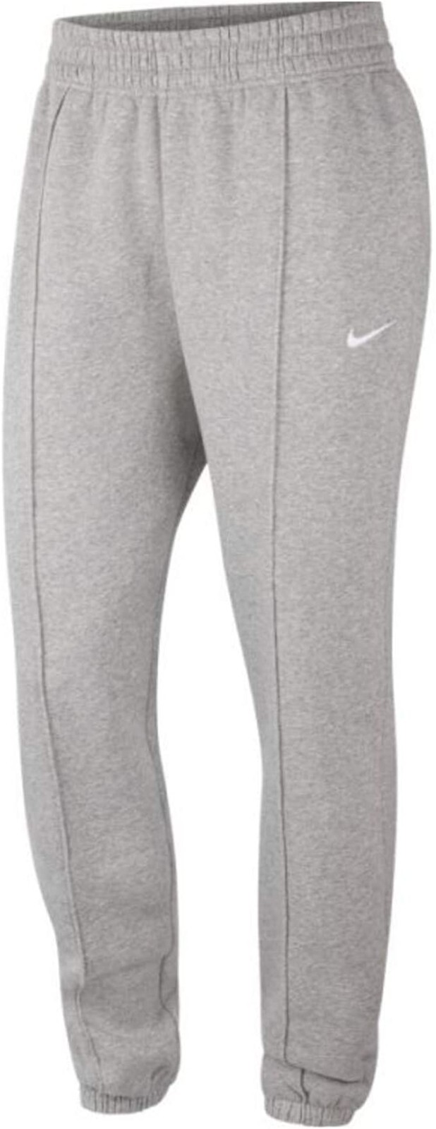 Женские спортивные брюки Nike XXL из флиса средней посадки свободного кроя с манжетами на щиколотках для бега трусцой